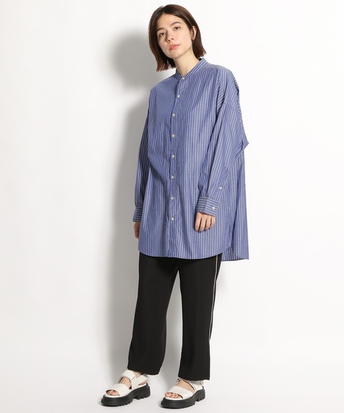 niko and...（ニコアンド）の「サイドラインイージーパンツ（その他パンツ・レディース・ブラック/モカ・MEDIUM/LARGE）」の4枚目の写真