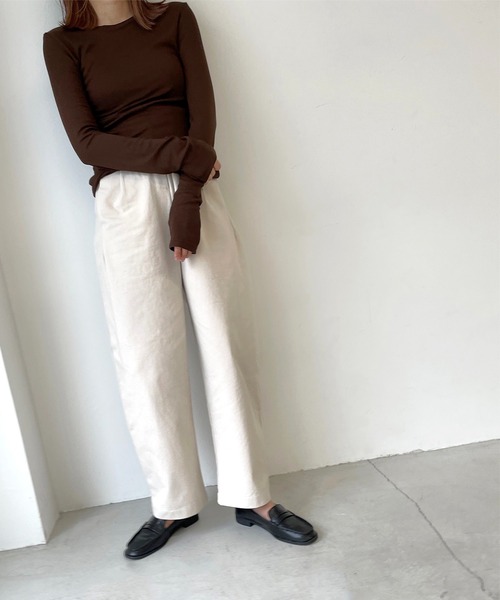 CANAL JEAN（キャナルジーン）の「via j(ヴィアジェイ) フェイクレザーローファー（ローファー・レディース・ブラック・38/39/37/36）」の3枚目の写真