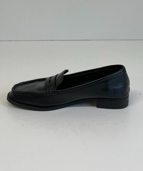 CANAL JEAN（キャナルジーン）の「via j(ヴィアジェイ) フェイクレザーローファー（ローファー・レディース・ブラック・38/39/37/36）」の8枚目の写真