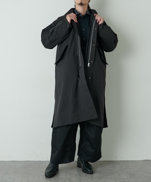 Lui's（ルイス）の「モッズコート（モッズコート・メンズ・ブラック/オリーブ・SMALL/MEDIUM）」の3枚目の写真