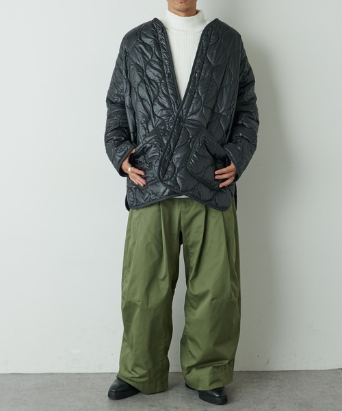 Lui's（ルイス）の「モッズコート（モッズコート・メンズ・ブラック/オリーブ・SMALL/MEDIUM）」の18枚目の写真