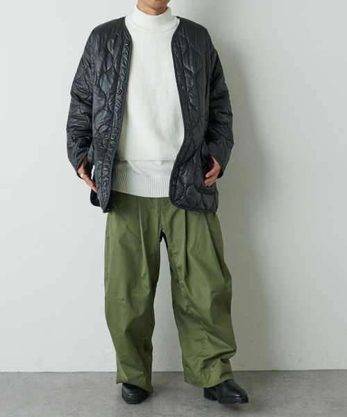 Lui's（ルイス）の「モッズコート（モッズコート・メンズ・ブラック/オリーブ・SMALL/MEDIUM）」の10枚目の写真