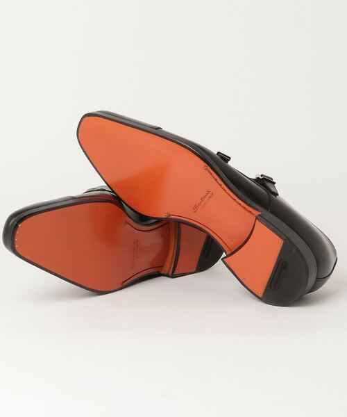 Santoni(サントーニ)の「サントーニ メンズ/ダブルバックル(ドレスシューズ・メンズ・ブラック・50/90/80/85/70/60/65/75/55)」の3枚目の写真