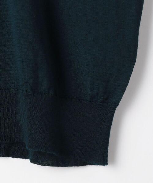 JOHN SMEDLEY(ジョンスメドレー)の「<JOHN SMEDLEY(ジョン スメドレー)>RENOLD 30G タートルネック ニット(ニット/セーター・メンズ・ダークグリーン/ブラック・S/L/M)」の9枚目の写真