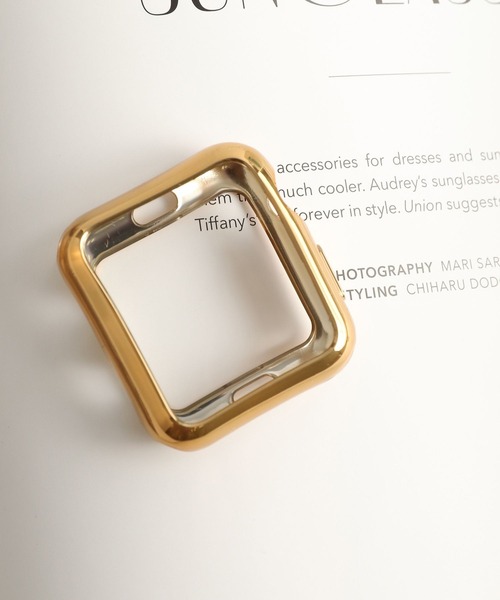 Me%（ミィパーセント）の「AppleWatch画面カバー【UNISEX】【38mm/40mm/42mm/44mm対応】（デジタル腕時計・レディース・ブラック/シルバー/ゴールド/ライトピンク/ピンク系その他/ブラック系その他/グレー系その他/イエロー系その他・SMALL/MEDIUM/LARGE/X-SMALL/45/41/44/40/42/38）」の4枚目の写真