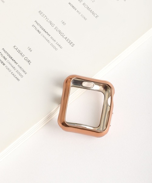 Me%（ミィパーセント）の「AppleWatch画面カバー【UNISEX】【38mm/40mm/42mm/44mm対応】（デジタル腕時計・レディース・ブラック/シルバー/ゴールド/ライトピンク/ピンク系その他/ブラック系その他/グレー系その他/イエロー系その他・SMALL/MEDIUM/LARGE/X-SMALL/45/41/44/40/42/38）」の5枚目の写真