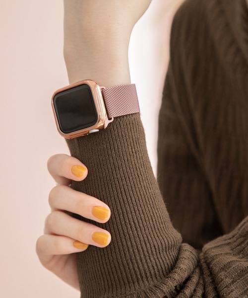 Me%（ミィパーセント）の「AppleWatch画面カバー【UNISEX】【38mm/40mm/42mm/44mm対応】（デジタル腕時計・レディース・ブラック/シルバー/ゴールド/ライトピンク/ピンク系その他/ブラック系その他/グレー系その他/イエロー系その他・SMALL/MEDIUM/LARGE/X-SMALL/45/41/44/40/42/38）」の22枚目の写真