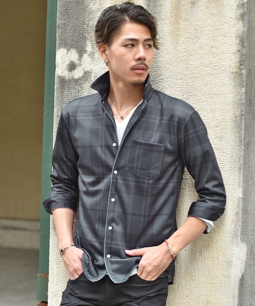 6月‼️チェック柄 LiSA リバーシブルシャツ JOKER フリーサイズ 限定値下げ‼️チェック柄 LiSA リバーシブルシャツ JOKER