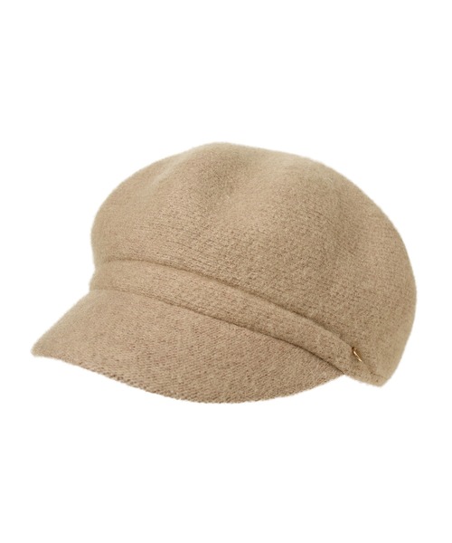 14+（イチヨンプラス）の「バスクポコポコキャスケット（キャスケット・レディース・ブラック/ダークブラウン/ベージュ/ブラウン/グレー/ライトベージュ/グレイッシュベージュ/ライトブラウン/ライトグレー/カーキ・FREE）」の18枚目の写真