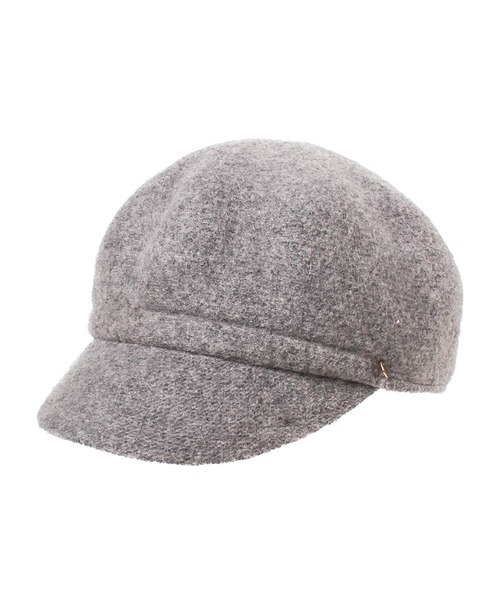 14+（イチヨンプラス）の「バスクポコポコキャスケット（キャスケット・レディース・ブラック/ダークブラウン/ベージュ/ブラウン/グレー/ライトベージュ/グレイッシュベージュ/ライトブラウン/ライトグレー/カーキ・FREE）」の12枚目の写真