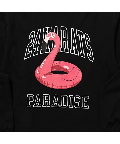 24karats（トゥウェンティーフォーカラッツ）の「Float Tee LS（Tシャツ/カットソー・メンズ・ブラック・SMALL/MEDIUM）」の7枚目の写真