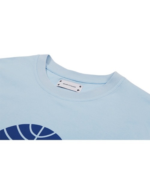 RSVP(アールエスブイピー)の「【RSVP 】Pan-am parody t-shirts / パンナムパロディ ティーシャツ(Tシャツ/カットソー・レディース・ホワイト/スカイブルー・FREE)」の4枚目の写真