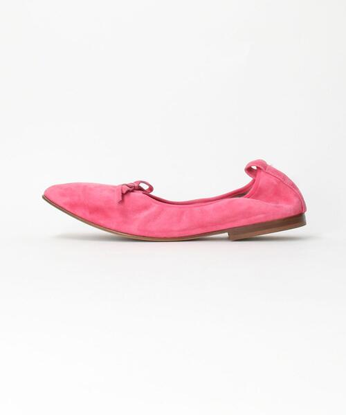 K.Spin（ケースピン）の「＜K.Spin(ケースピン)＞ スクエア フラット シューズ（バレエシューズ・レディース・ブラック/ピンク/シルバー・37/38/36）」の5枚目の写真