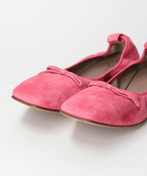 K.Spin（ケースピン）の「＜K.Spin(ケースピン)＞ スクエア フラット シューズ（バレエシューズ・レディース・ブラック/ピンク/シルバー・37/38/36）」の8枚目の写真