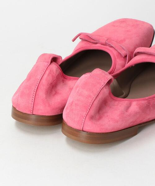 K.Spin（ケースピン）の「＜K.Spin(ケースピン)＞ スクエア フラット シューズ（バレエシューズ・レディース・ブラック/ピンク/シルバー・37/38/36）」の9枚目の写真