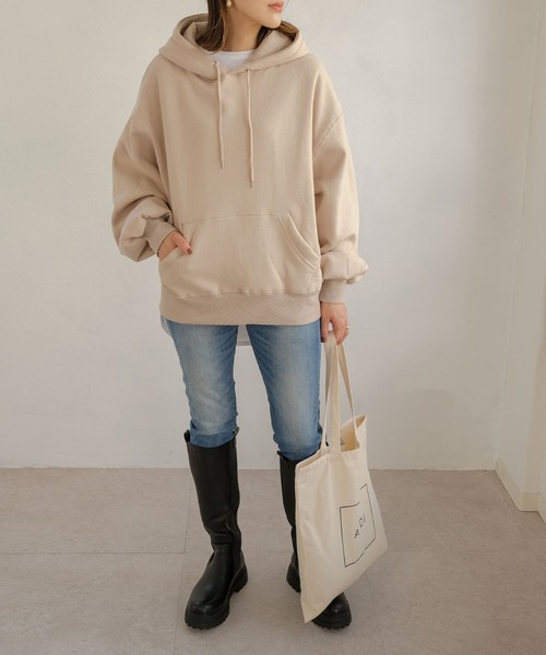 ＡＮＤＪ（アンドジェイ）の「ANDJロゴトートバッグ（トートバッグ・レディース・オフホワイト/ブラック・M）」の21枚目の写真