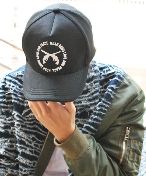 roarguns（ロアーガンズ）の「COOL MAX JERSEY CAP（キャップ・メンズ・ブラック・1）」の3枚目の写真