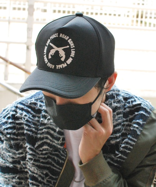 roarguns（ロアーガンズ）の「COOL MAX JERSEY CAP（キャップ・メンズ・ブラック・1）」の4枚目の写真