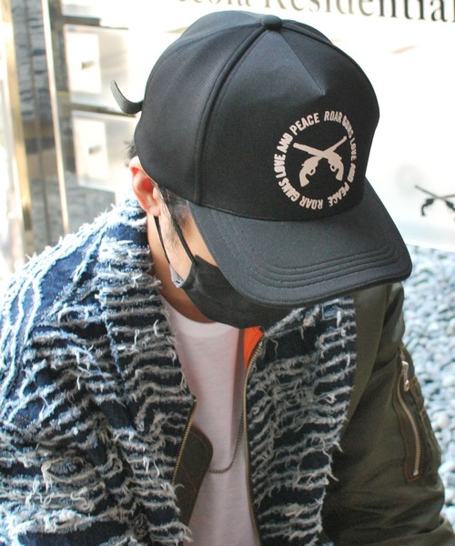 roarguns（ロアーガンズ）の「COOL MAX JERSEY CAP（キャップ・メンズ・ブラック・1）」の7枚目の写真