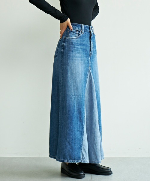 RED CARD TOKYO（レッドカード）の「【RED CARD】切り替えデニムスカート/Nora/別注（デニムスカート・レディース・ブルー・0/1）」の8枚目の写真