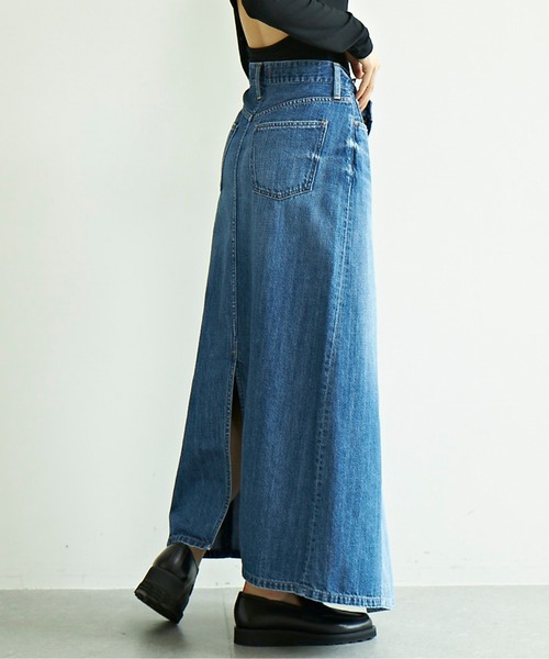 RED CARD TOKYO（レッドカード）の「【RED CARD】切り替えデニムスカート/Nora/別注（デニムスカート・レディース・ブルー・0/1）」の9枚目の写真