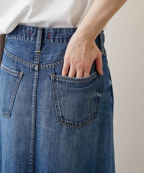 RED CARD TOKYO（レッドカード）の「【RED CARD】切り替えデニムスカート/Nora/別注（デニムスカート・レディース・ブルー・0/1）」の14枚目の写真