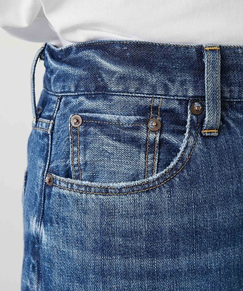 RED CARD TOKYO（レッドカード）の「【RED CARD】切り替えデニムスカート/Nora/別注（デニムスカート・レディース・ブルー・0/1）」の18枚目の写真