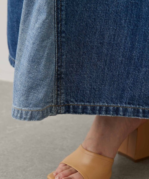 RED CARD TOKYO（レッドカード）の「【RED CARD】切り替えデニムスカート/Nora/別注（デニムスカート・レディース・ブルー・0/1）」の20枚目の写真