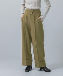 KBF | ターンアップワイドパンツ(その他パンツ)