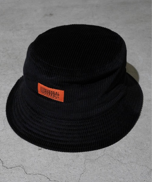UNIVERSAL OVERALL(ユニバーサルオーバーオール)の「【Y】UNIVERSAL OVERALL 8Wコーデュロイハット(ハット・メンズ・ブラック/チャコールグレー/ベージュ/ダークグリーン/ブラウン・FREE)」の3枚目の写真