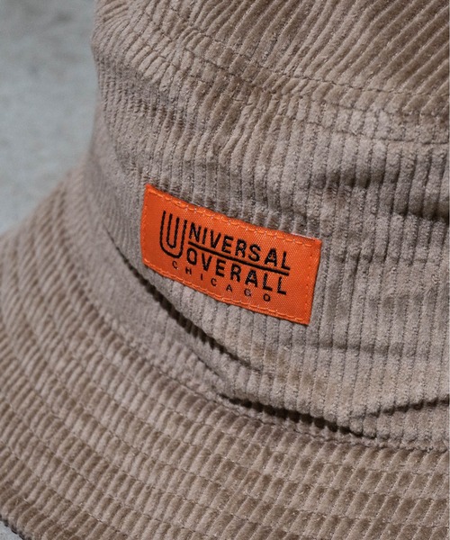 UNIVERSAL OVERALL(ユニバーサルオーバーオール)の「【Y】UNIVERSAL OVERALL 8Wコーデュロイハット(ハット・メンズ・ブラック/チャコールグレー/ベージュ/ダークグリーン/ブラウン・FREE)」の8枚目の写真