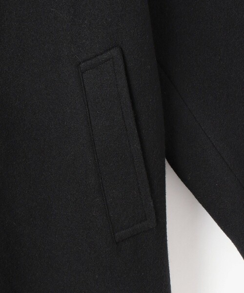 one fifth/ワンフィフス KNIGHT/ナイト　ハイネックロングコート黒 FREAK'S STORE（フリークスストア）の「one fifth/ワンフィフス KNIGHT