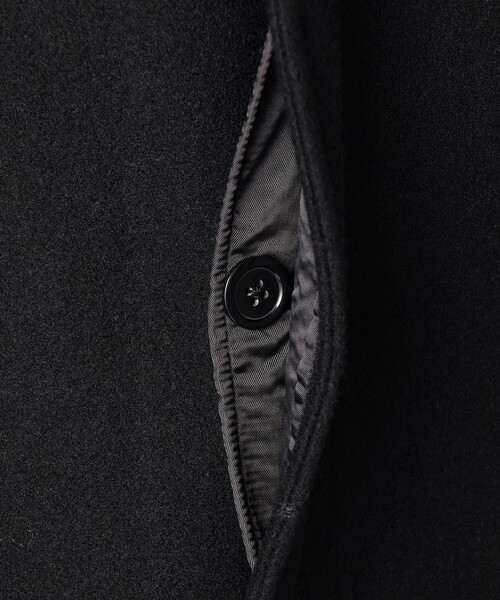 FREAK'S STORE（フリークスストア）の「one fifth/ワンフィフス KNIGHT/ナイト(ハイネックロングコート)（ダッフルコート・レディース・ブラック/ネイビー/キャメル・ﾌﾘ-）」の11枚目の写真