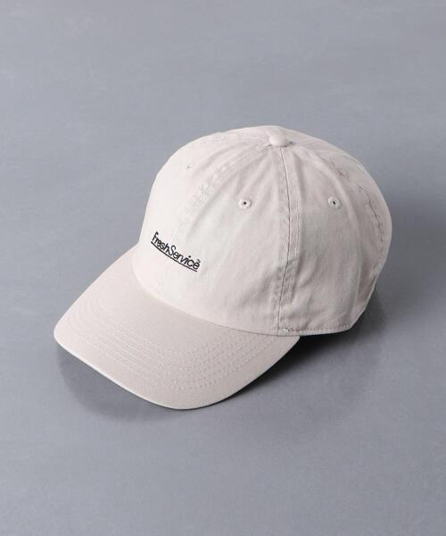 FreshService（フレッシュサービス）の「＜FreshService（フレッシュサービス）＞ コーポレート キャップ■■■（キャップ・メンズ・ホワイト/ライトブルー/ブラック/グレー/オフホワイト/オリーブ・FREE）」の2枚目の写真