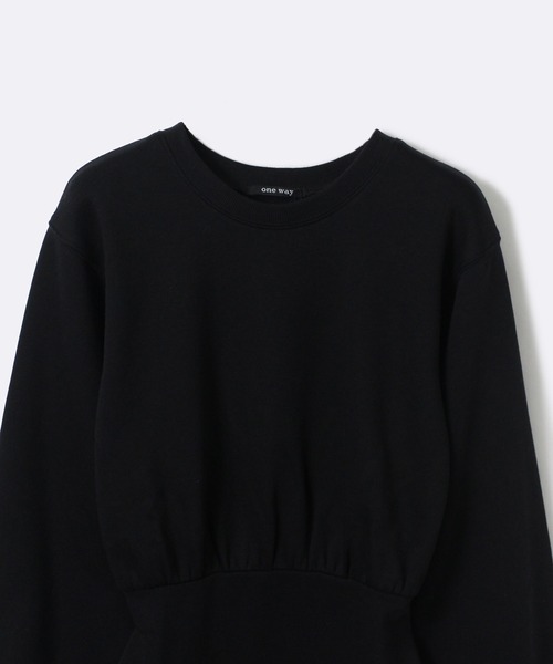 one way（ワンウェイ）の「【oneway Jeans】裏起毛BACKオープンワンピース（ワンピース・レディース・ライトグレー/ブラック/ライトピンク・FREE）」の18枚目の写真