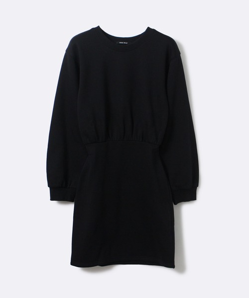 one way（ワンウェイ）の「【oneway Jeans】裏起毛BACKオープンワンピース（ワンピース・レディース・ライトグレー/ブラック/ライトピンク・FREE）」の22枚目の写真