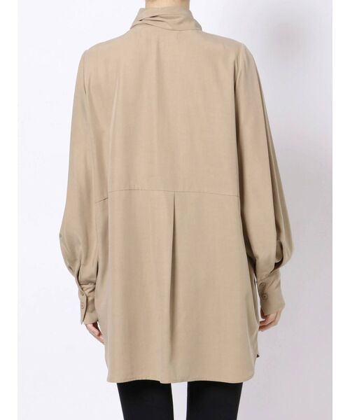 LAGUNAMOON（ラグナムーン）の「ボリュームボウタイブラウス（シャツ/ブラウス・レディース・ベージュ/ブラウン/プラム・FREE）」の7枚目の写真