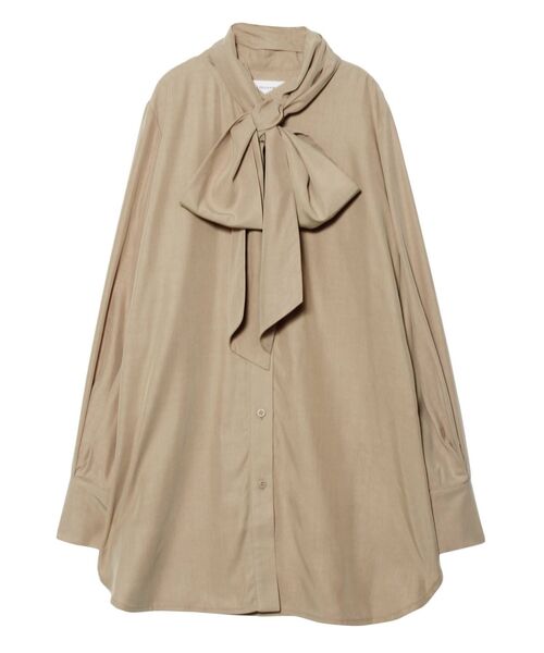 LAGUNAMOON（ラグナムーン）の「ボリュームボウタイブラウス（シャツ/ブラウス・レディース・ベージュ/ブラウン/プラム・FREE）」の16枚目の写真