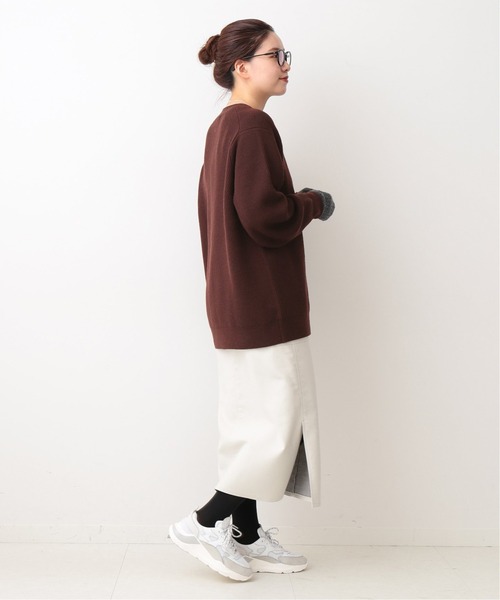 IENA（イエナ）の「畦Vネックカーディガン◆（カーディガン/ボレロ・レディース・ブラウン/グレー・FREE）」の16枚目の写真