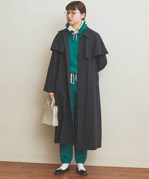 fig Ｌondon（フィグロンドン）の「●professional　puff PO（スウェット・レディース・グレー/グリーン・FREE）」の21枚目の写真