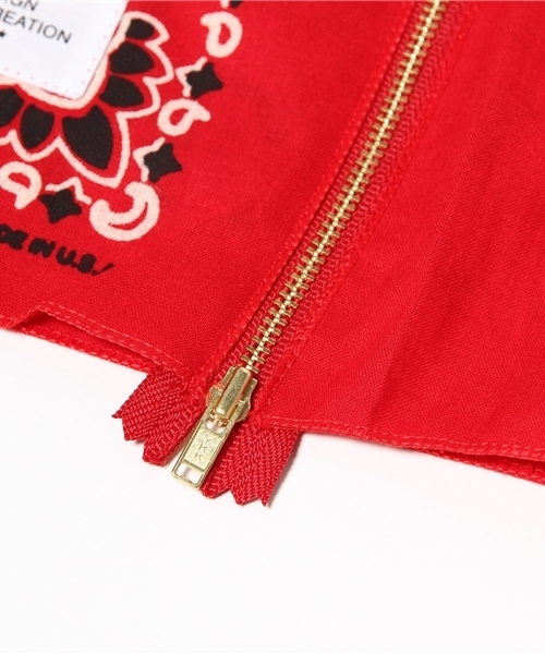 MYE-DO'（マイ・ドゥ）の「バンダナスカート（スカート・メンズ・ホワイト/ブラック/サックスブルー/ネイビー/レッド・FREE）」の14枚目の写真