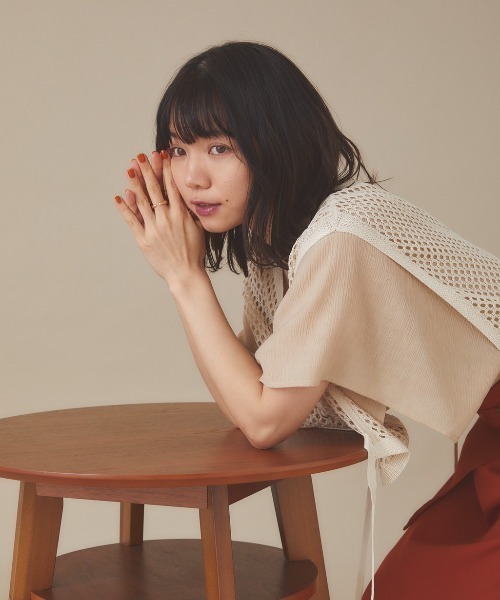 moi tytto（モイテュット）の「アソートベスト（ベスト・レディース・ベージュ/モカ/ナチュラル/ベージュ系その他・FREE）」の19枚目の写真