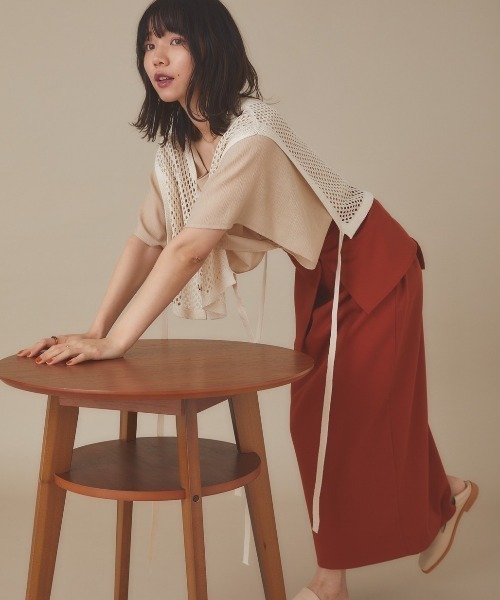 moi tytto（モイテュット）の「アソートベスト（ベスト・レディース・ベージュ/モカ/ナチュラル/ベージュ系その他・FREE）」の15枚目の写真