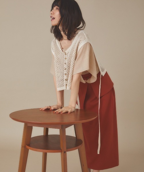 moi tytto（モイテュット）の「アソートベスト（ベスト・レディース・ベージュ/モカ/ナチュラル/ベージュ系その他・FREE）」の20枚目の写真