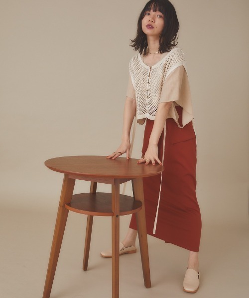 moi tytto（モイテュット）の「アソートベスト（ベスト・レディース・ベージュ/モカ/ナチュラル/ベージュ系その他・FREE）」の17枚目の写真