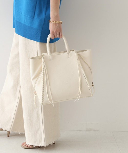 SLOBE IENA（スローブイエナ）の「SLOBE IENA ステッチデザインバッグ  