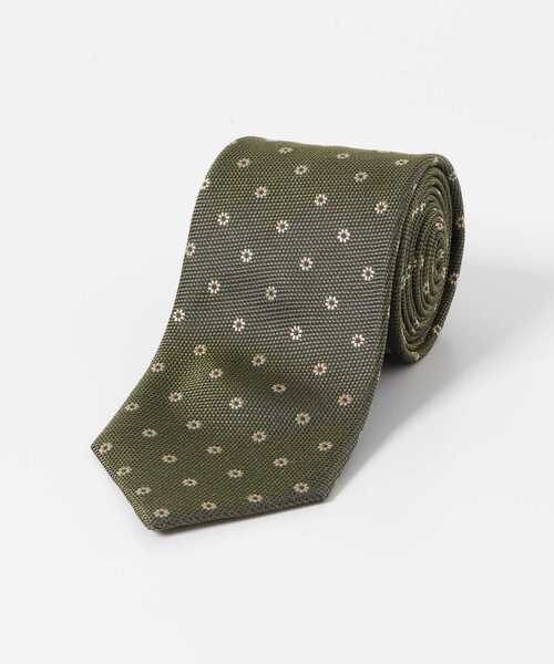LIFE STYLE TAILOR　ワイルドシルクタイ小紋1