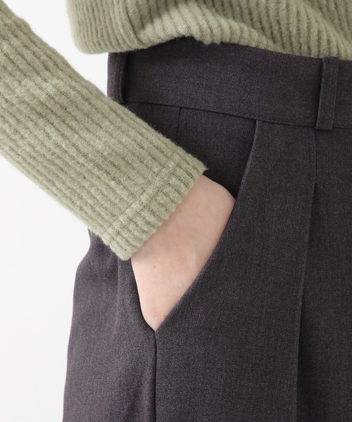 ALAND（エーランド）の「3.3Field Trip／2-TUCK ワイドパンツ　2265713（スラックス・レディース・グレー/ブラック・SMALL/MEDIUM）」の4枚目の写真