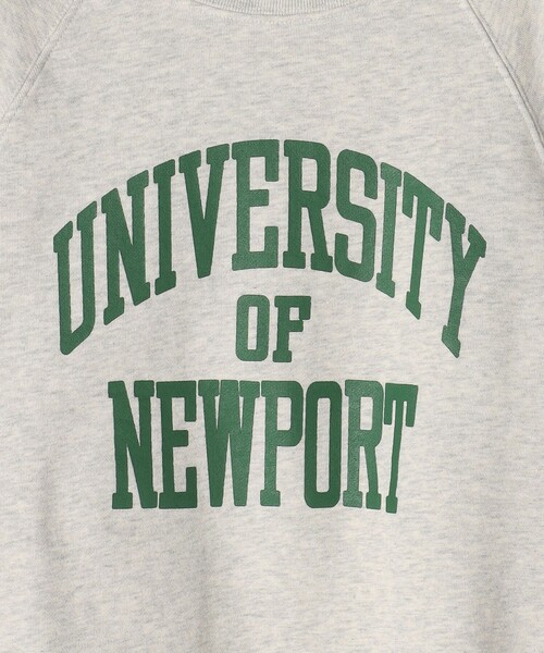 SHIPS any(シップス エニィ)の「【SHIPS any別注】THE KNiTS: ラグラン ポップ ロゴ スウェット(スウェット・レディース・グレー/ブルー/ナチュラル・ONE SIZE)」の10枚目の写真