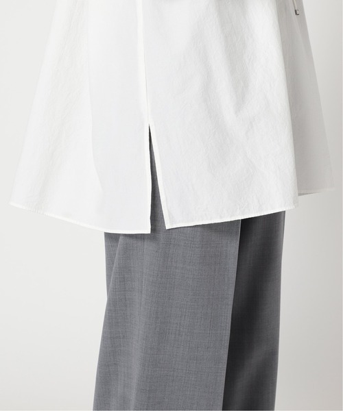 CITYSHOP（シティーショップ）の「COTTON SMOCK ブラウス（シャツ/ブラウス・レディース・ブラック/ホワイト・FREE）」の15枚目の写真